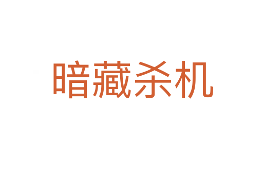 暗藏   机