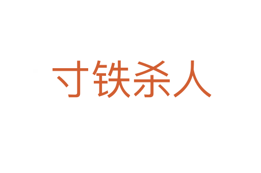 寸铁 人